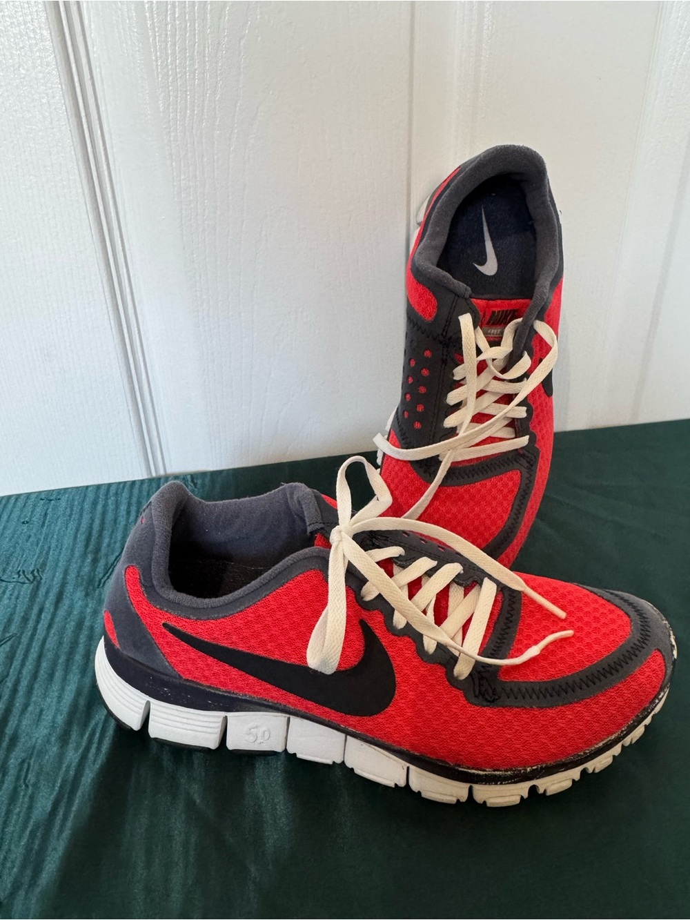 Nike Women’s Red and Black Athletic Sneakers